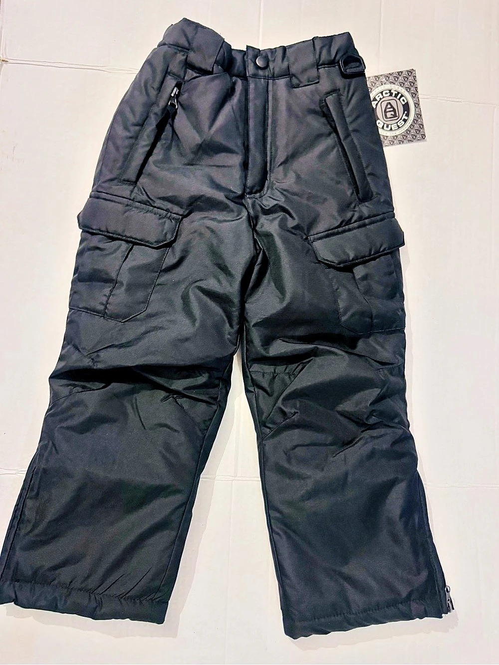 Arctic Quest Snow Pants Black Girls Small (4) Like New